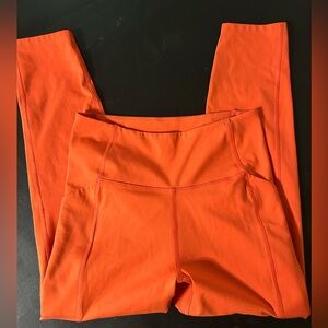 Girlfriend Collective Tangerine Orange Leggings